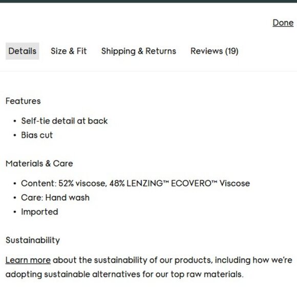 NWOT Aritzia Wilfred Orchestra Dress - Picture 4 of 5